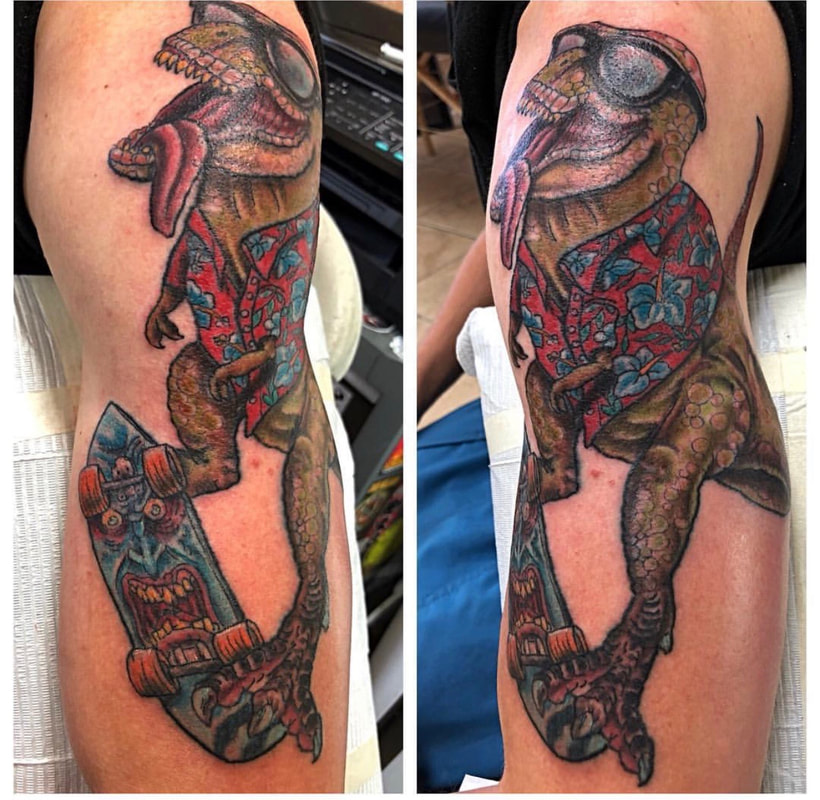 20 the most mind blowing dinosaur tattoos